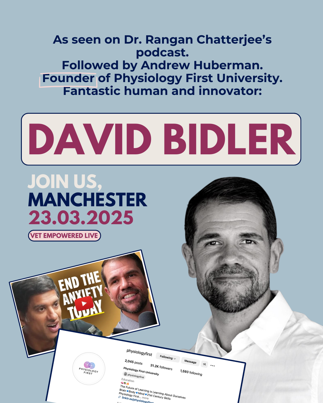 Join game changer David Bidler!